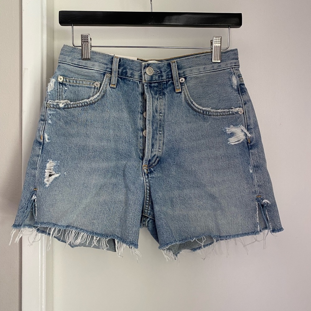 NWT AGOLDE Dee Super Hi Rise Shorts